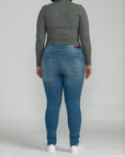 BluBerry Denim Pull-On Slim leg Camila