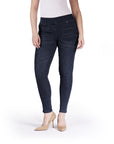 Bluberry denim Elastic Waistband Ankle Length Luna