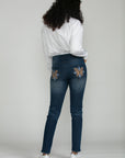 Bluberry Denim Pull-On Straight leg Cecila