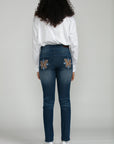 Bluberry Denim Pull-On Straight leg Cecila