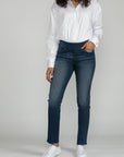 Bluberry Denim Pull-On Straight leg Cecila