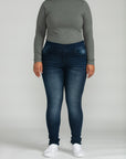 Bluberry Denim Pull-On Slim leg Charlotte