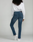 Bluberry Denim Pull-On Ankle Length Chole