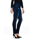 Bluberry Denim Pull-On Slim Leg Scarlett
