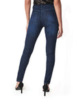 Bluberry Denim Zipper-Fly Straight Leg Thea