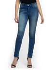 Bluberry Denim Zipper-Fly Slim leg Medium Wash