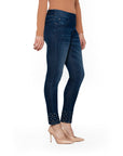 Bluberry Denim Pull-On Ankle Length Brianna