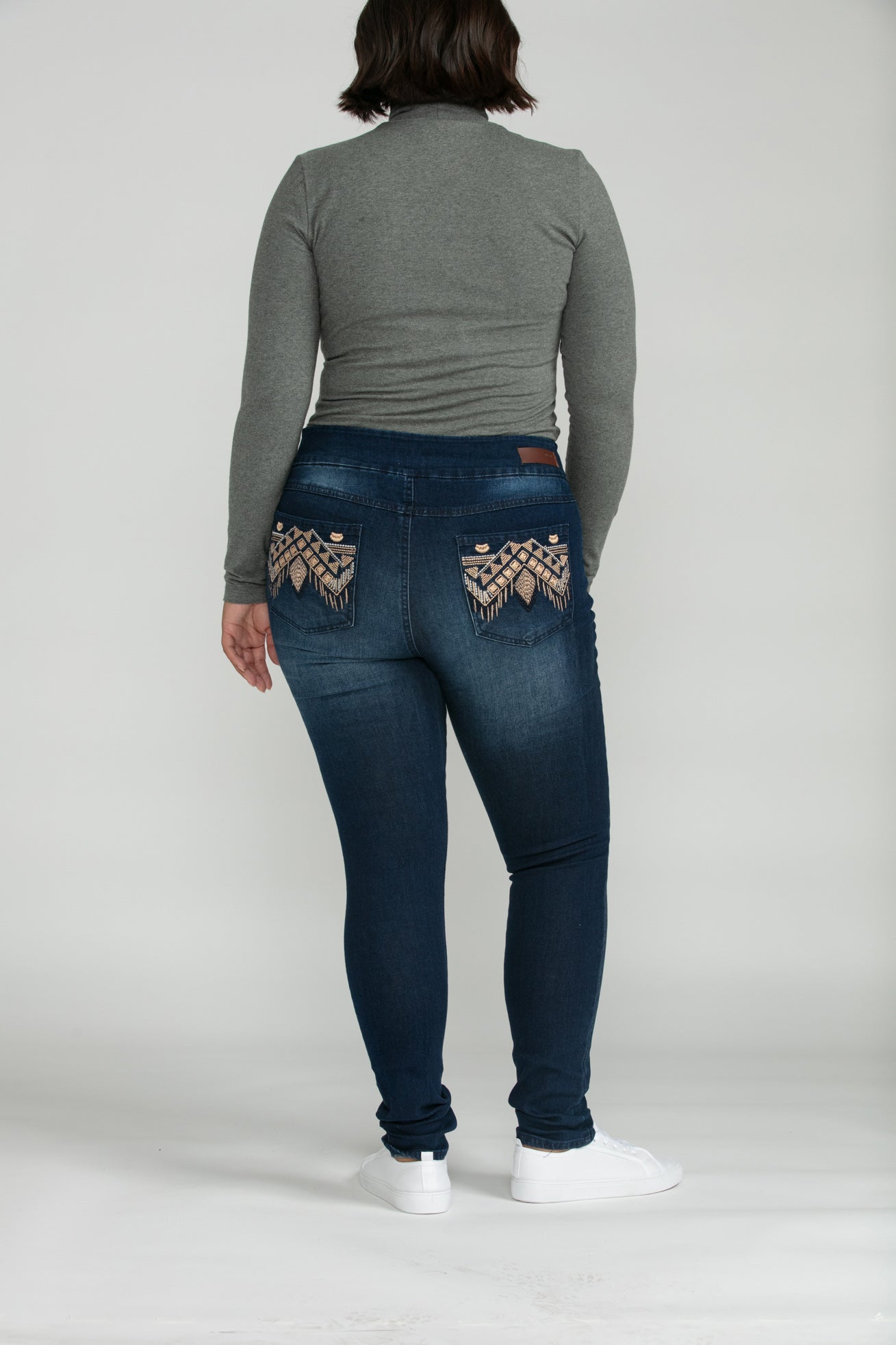 Bluberry Denim Pull-On Slim leg Charlotte